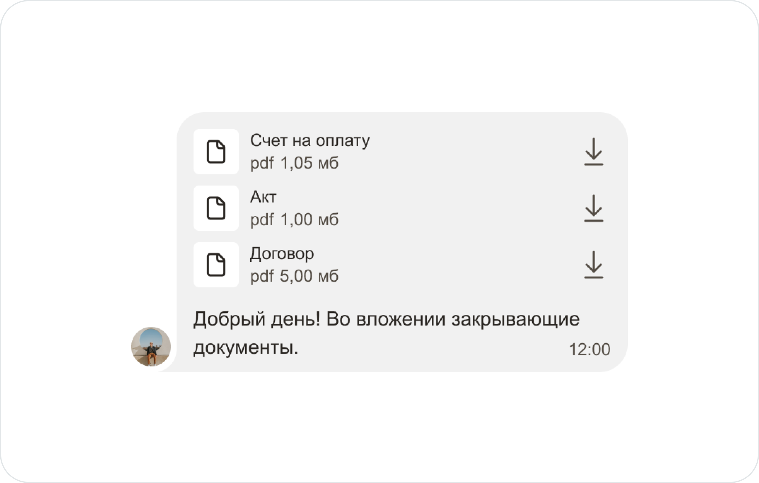 Закрывающие документы
